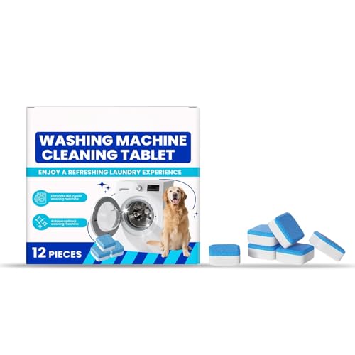Waschmaschinenreiniger Extra Stark 12 Tabs, Waschmaschinen Reiniger, Washing Machine Cleaner, Waschmaschinen Entkalker Waschmaschine Reinigung, Maschinenreiniger Waschmaschine Reiniger (1)