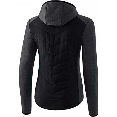 Erima Damen Steppjacke Function (2061907), schwarz, 40