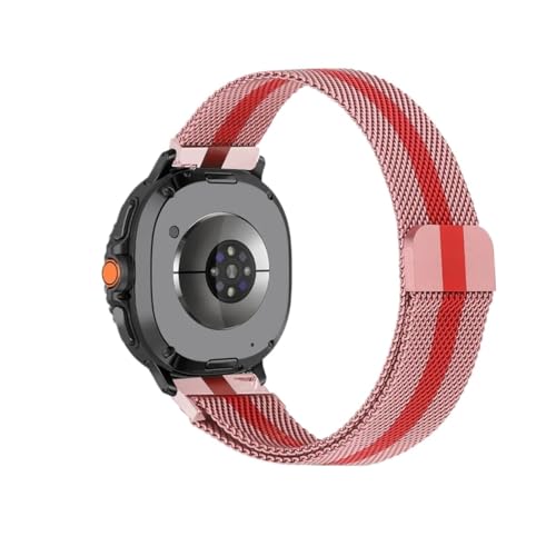 �~���j�X���^�������O�o���h�ɓK������Samsung Galaxy Watch 8/8Classic(Pink Red,For GalaxyWatch8 Classic)