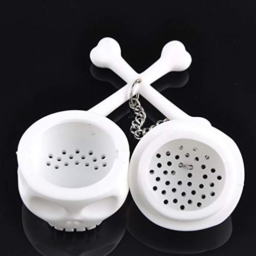 IMIKEYA Filtro para infusor de folhas de chá soltas de silicone para difusor de especiarias de cavei