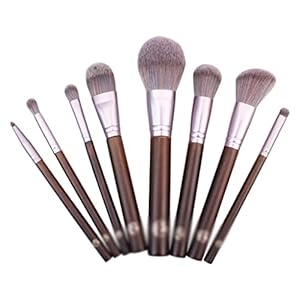 Professional 8pcs Makeup Fiber Hair Brush Set Make Up Brushes Make Up Brush Tools Kit