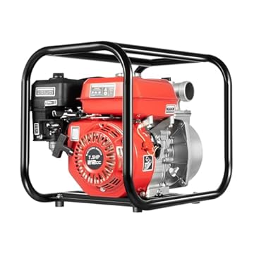 gas powered pool pump