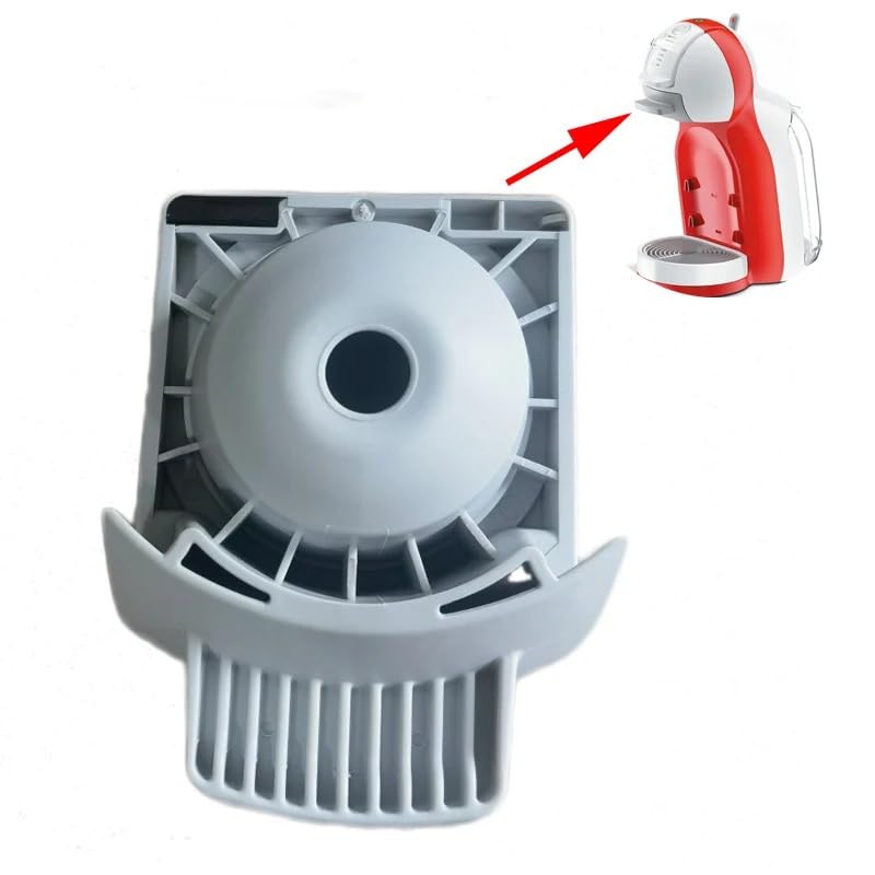 Apto for piezas de máquina de café Dolce Gusto EDG305.WR/soporte de PP for cajón de taza y plato, Color gris