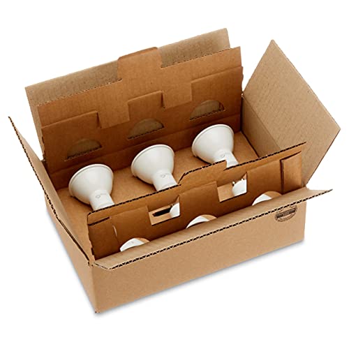 Miniatura 4 de Amazon Basics Bombilla de luz puntual GU10 tipo LED, 4.7 W (equivalente a 50 W), blanco cálido, no regulable, paquete de 6