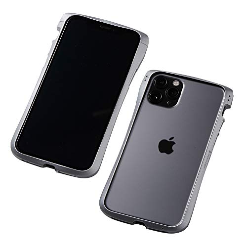 Deff(ディーフ) CLEAVE Aluminum Bumper for iPhone 11 Pro アルミバンパー (シルバー)