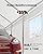 10X20 ft Heavy-Duty Metal Carport with Roll-Up Doors & 4 Windows, All Weather Extra Large Car Port, 200 g PE Tarp Cover Portable Garage for SUV, Sedan, Boat, Motorcycle & ATV Storage Shelter, White