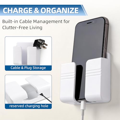 Wall Mount Phone Holder 2 Pcs