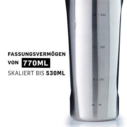Edelstahl-Shaker BlenderBottle Radian für kalte Getränke