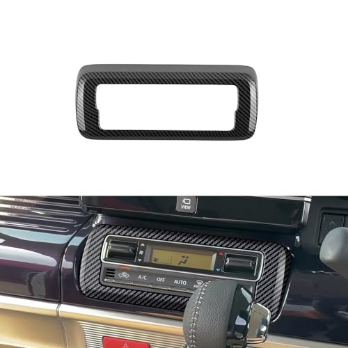 TARCELL スペーシア MK53S アクセサリー スペーシア カスタム MK53S アクセサリー コンソールスイッチパネルカバー コンソールパネル センター エアコン吹き出し口カバー インテリアパネル ABS製 車種専用設計 スペーシア MK53S カ