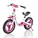 Produktbild Kettler Laufrad Spirit Air Princess 2.0  das ideale & verstellbare Lauflernrad  Kinderlaufrad mit Reifengröße: 12,5 Zoll  mit Luftbereifung  stabiles & sicheres Laufrad ab 3 Jahren  pink & weiß