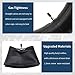 AHL Tire Inner Tube 460-17 Heavy Duty Tube TR4 Straight Valve Stem Compatible with KLR250 1985-2005 KL250 1980-2001 XL350R 1984-1985 XT250 1980-1984，replace for 130/70-17,130/80-17,140/70-17,140/80-17