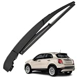 Ruolin Braccio e Spazzola Tergilunotto Posteriore, Braccio Tergicristallo Posteriore e Gomma Tergicristallo Ricambio per FIAT 500X 2014-2022