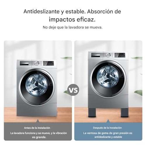 Almohadillas antideslizantes para patas de sillas y mesas con soporte de elevación para cama 8