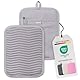 Bellphany 2er Set rutschfeste Silikon Topflappen - Design Topfhalter zum Kochen & Backen, hitzebeständig bis 250°C, Grau