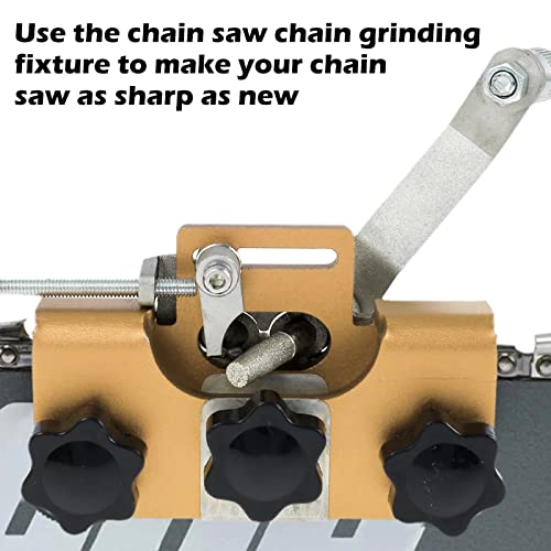 Timberline - Afilador de cadena portátil para motosierras – Herramienta manual de manivela para sierras eléctricas y de cadena – Kit profesional de afilado de cadena - imagen 4
