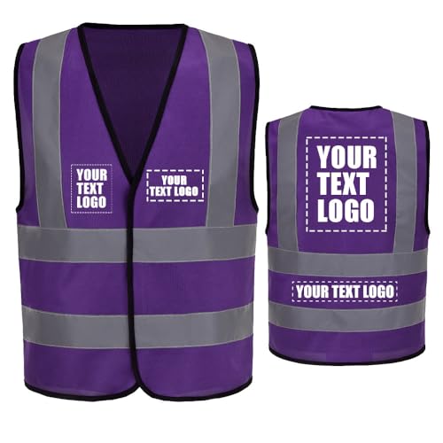 Image of AYKRM 12 colour High visibility viz vest hi vis viz reflective work construction safety vest (XS-8XL)