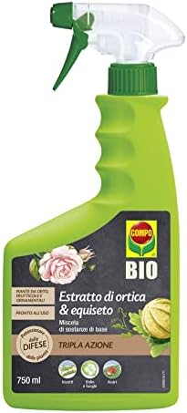 COMPO BIO Tripla Azione, Estratto di Ortica & Equiseto, Potenziat...