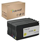 Tekmall 952XL 952 Ink Cartridge 1 Set, Remanufactured 952 Ink Cartridges Work with Officejet Pro...