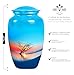 Sunset Urn, Urn for Ashes Adult Male, Large Urns for Human Ashes Adult, Cremation Urns for Human Ashes, Cremation Urns for Women, Urns for Human Ashes Adult Female (Size - 10inch)