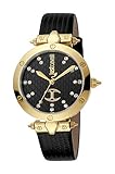 just uhren test Lederarmband Just Cavalli Damen-Armbanduhr Just Time Analog Quarz JC1L122L0035