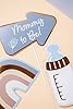 Folat Shower för pojke - fotobås-blommande baby pojke - 10 st dekorationer kön avslöjande, flerfärgad, 24989 #3