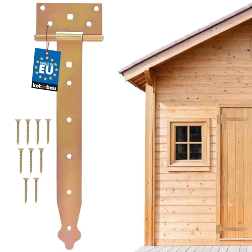 KOTARBAU® Charnière de portail en croix - 300 mm -