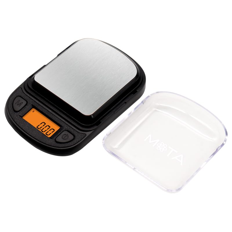 Image of ATOM A 400 Digital Pocket Weighing Scale with 300gmx0.01g Capacity Precision Mini Weight Machine For Jewellery, Precious Gems with Tare & Counting Function. A 100 Series