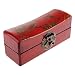 QZH Handgefertigtes Vintage-Retro-Kissen-Schmuckkästchen für Hochzeitsgeschenke, Schmuckschatulle, Einheitsgröße