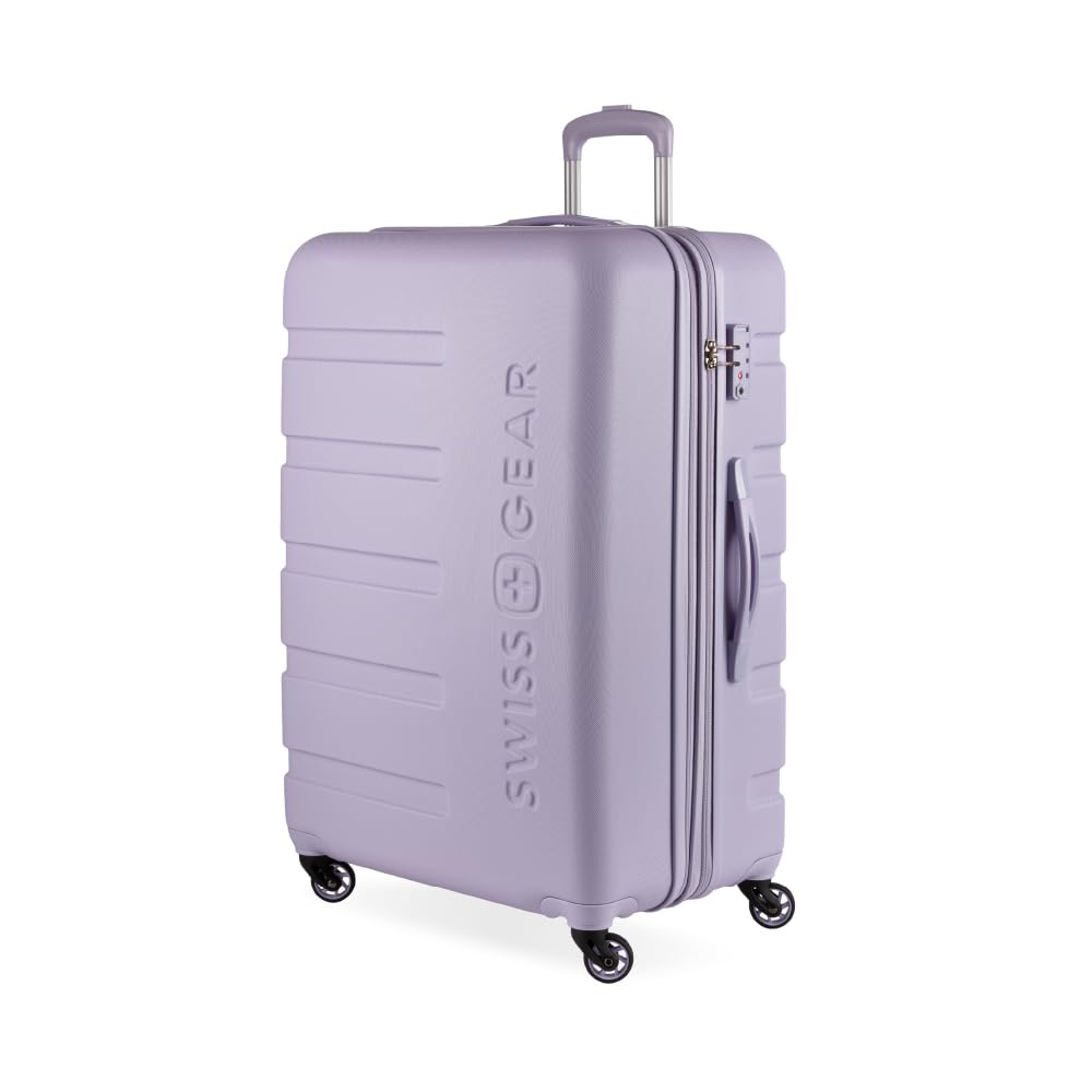 SwissGear 7366 Hardside Expandable Luggage with Spinner Wheels, Evening