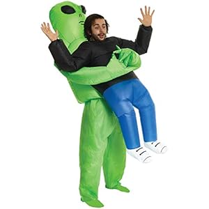 Morph Costumes Disfraz Hinchable Adulto Alien, Disfraz Halloween Adulto Talla Única