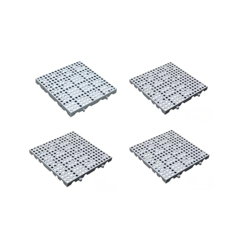 Palés De Plástico Encajables, Combinables Libremente, Fáciles De Limpiar, Aptos for Uso En Interiores Y Exteriores En Fábricas, Supermercados, Sótanos Y Más.