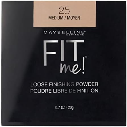 Maybelline Fit Me Loose Setting Powder, Face Powder Makeup & Finishing Powder, Light Medium, 1 Count