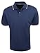 IZOD Men's Pique Tipped Collar Polo