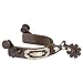 Kelly Silver Star Antique Brown Youth Southwest/Navajo Spurs