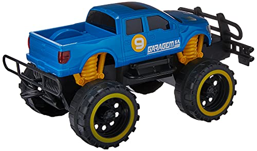 Veiculo Brave Driver - 3 Func - Pilhas - Azul 9925