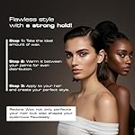 Redone Hair Styling Wax Black 150ml | Extra Hold & Shiny Finish | Gel Wax for Men & Women | Lime Scent | Non-Sticky Long Lasting Styling Wax | Maximum Control | Professional Barber Formula - Image 3