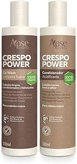 Apse Crespo Power Co Wash e Condicionador