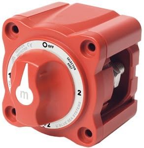 OEM Blue SEA Battery SWTICH Mini Four Position RED Prod. Type: Electrical