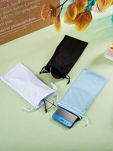 Miniatura 3 de Frienda 25 piezas de microfibra bolsa bolsa gafas gafas gafas bolsa suave bolsa con 2 paños de limpieza de gafas