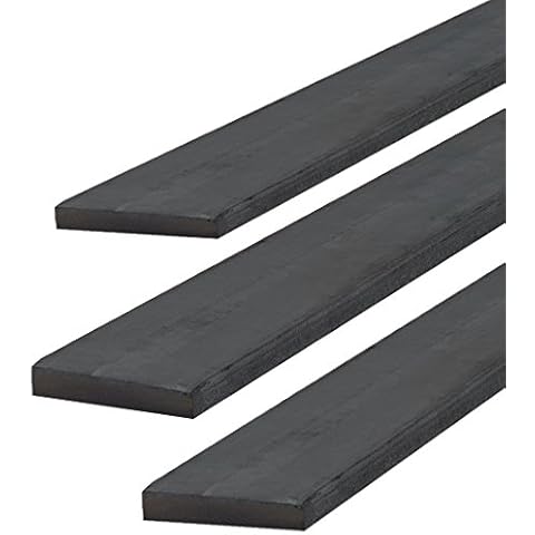 Stahl Flachstahl Bandstahl Flacheisen Gewalzt Roh Eisen Schwarz 20x3mm 1500mm Cover