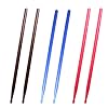 Drumsticks aus Nylon, 5 A, professionell, leicht, Kunststoff, langlebig, Jazz-Übung, Drumsticks mit Anti-Rutsch-Griffen für Kinder und Erwachsene, Musikinstrument, Percussion-Zubehör, 3 Paar