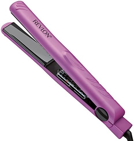 Revlon Plancha de Cabello Titanio para Estilos Lisos y Brillosos, 1” (2.54  cm) : Amazon.com.mx: Belleza