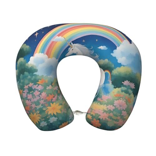 Almohada de viaje espuma viscoelástica negra cómoda miniatura 1