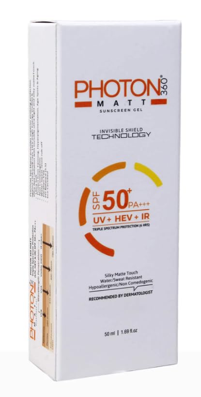NETPILL24X7 All Photon 360 Matte Sunscreen Gel SPF 50+ PA+++ - Image 3