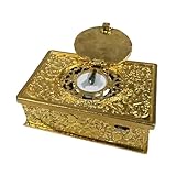 Artigianato di Precisione: Il carillon vintage preta incisioni delicate di foglie e angeli, arricchite da dettagli in fusione di lega per un aspetto elegante e raffinato. Funziona sia come carillon musicale funzionale che come scultura decorativa da tavolo accattivante, portando un fascino vintage a qualsiasi ambiente della casa, come il soggiorno o l'ufficio, e valorizzando l'estetica con un design za .