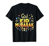 Happy Eid Mubarak for Muslim Kids Eid al Fitr Eid al Adha T-Shirt