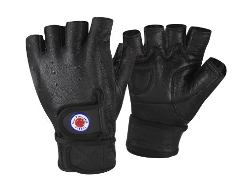 GetYourselfFitter - Guanti da Fitness in Pelle