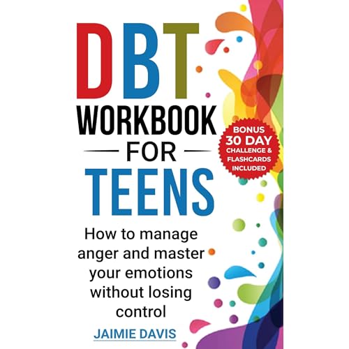 DBT Workbook for Teens Audiolibro Por JAIMIE DAVIS arte de portada