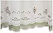 Cardenal Textil Tazas Cortina Cocina Visillo, Tela, Verde, Pack 2 100 x...