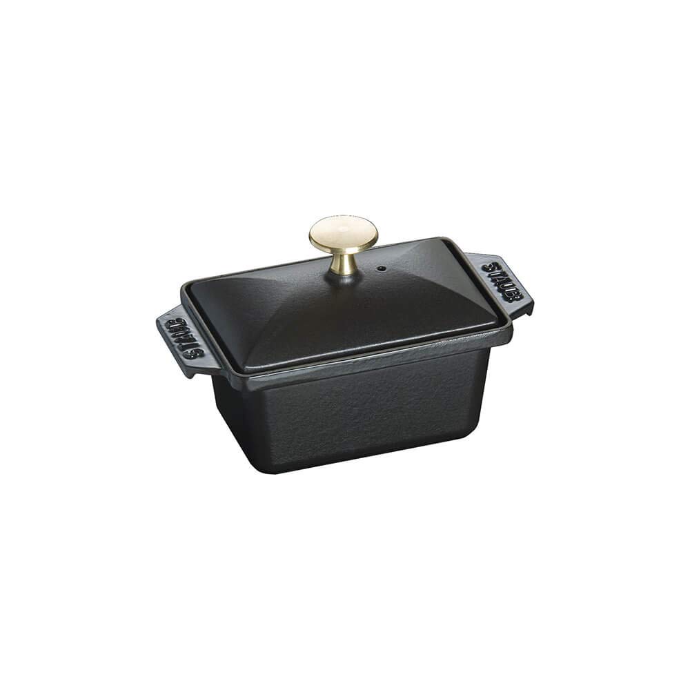 Amazon.co.jp: staub ハーフ テリーヌ 15x11cm ブラック 40509-571